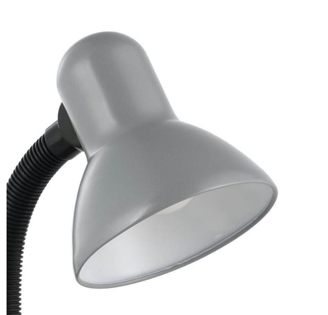 Tischleuchte Basic 1 silber 30 cm E27 Tischleuchte - Eglo