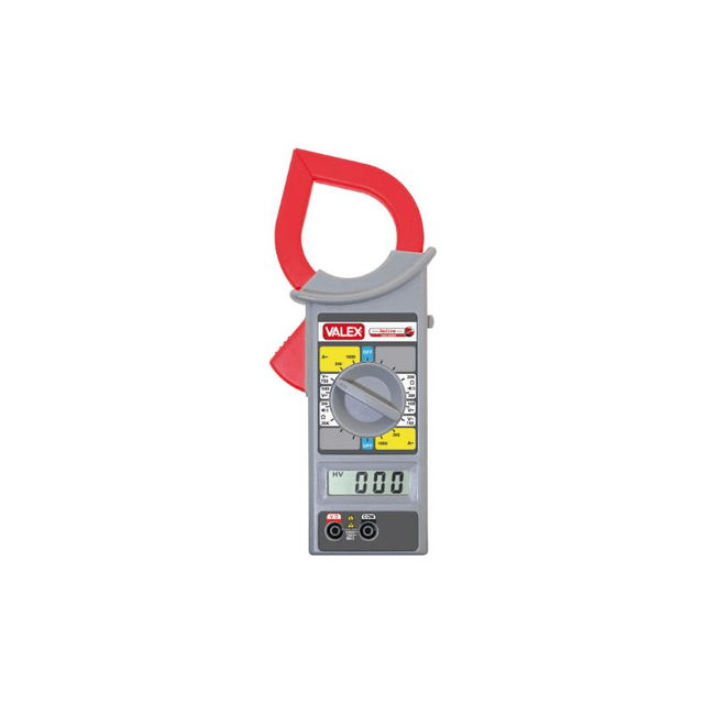 Valex - Digitaler Multimeter-Stromklemmen-Testtester mit Messleitungen