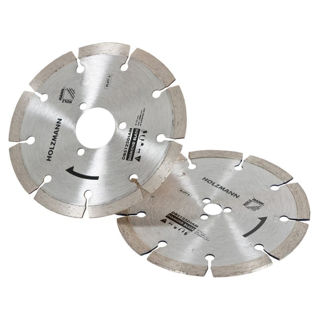 Holzmann - Diamantersatzblatt DBS125DIAM 2-teilig ø 125 x 22,23 mm Sägeblatt