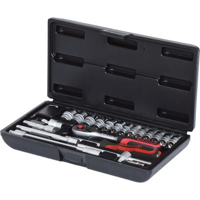 KS Tools 1/4" Steckschlüssel-Satz, 25-tlg - 911.0625