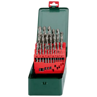 Metabo - HSS-G-Bohrerkassette, 'sp', 25-teilig Metallbohrer