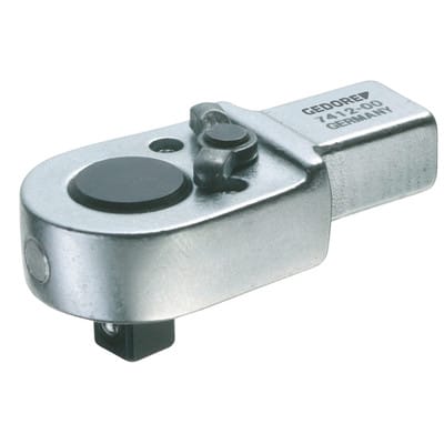 Gedore Einsteckumschaltknarre 7412-00 1/4 ″ 9 x 12 mm - 7672710