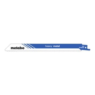 5 Säbelsägeblätter 'heavy metal' 200 x 1,25 mm, BiM, 1,8 mm/ 14 tpi (631909000) - Metabo