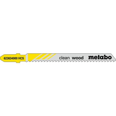 Metabo - Stichsägeblätter professional Nutz-L.74mm Zahnteilung2,5mm hcs geschl. Typ23634