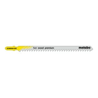 Metabo - 5 St. Stichsägeblätter,Holz,profess. 126/ 4,0 mm (623980000) t 344 df