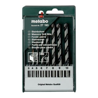 Metabo - Steinbohrer-Kassette, 8-tlg.