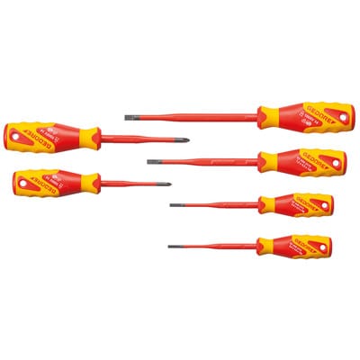 Vde 2162-2172 PZ-06 Schraubendreher-Set Kreuz, Schlitz - Gedore