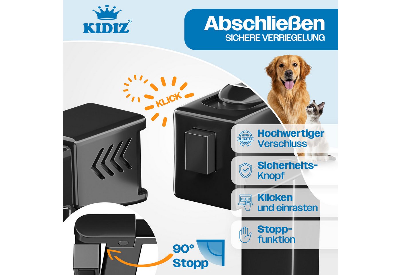 Sicherheits Tritt Barriere Tür Für Kinder Tiere Bild 4
