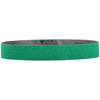 10 Schleifbänder 40x760 mm, P120, Keramikkorn, für Rohrbandschleifer 10 Stk - Metabo