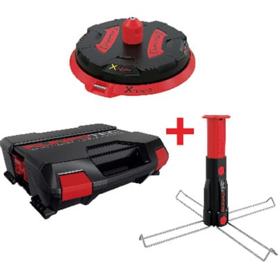 Runpotec - Kabeltrommel- Auf und -Abroller-Set xb 300 Komplett Set 2-teilig