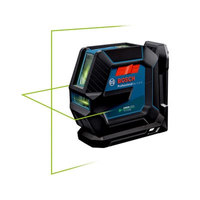 Bosch Linienlaser gll 2-15 g mit Universalhalter lb 10 in Schutztasche