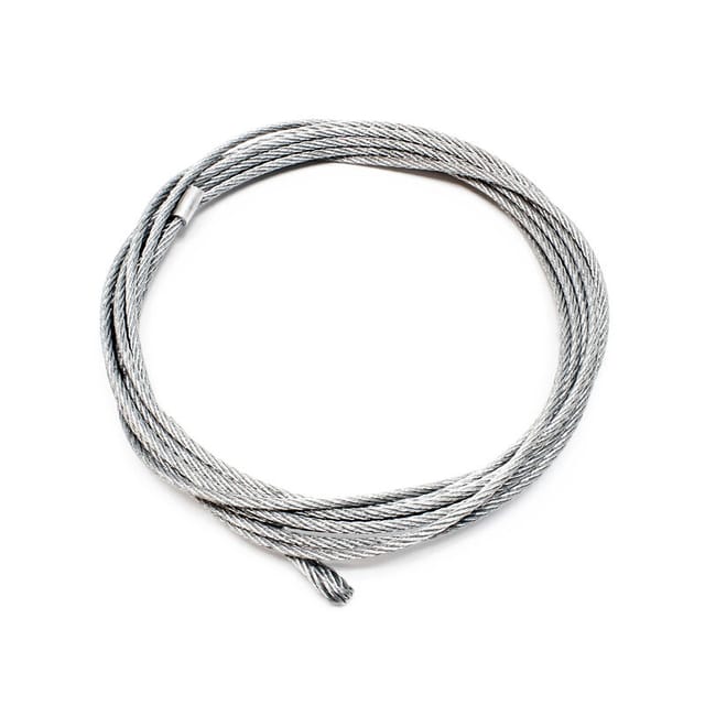 Wiltec - Ersatzteil für Plattenheber schwarz - Stahlseil - Ersatz Seil für Paneelheber Höhe 140-350 cm, max. Breite 2,90 m, Trockenbau Montagehilfe