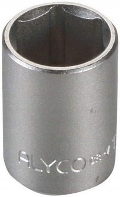 Alyko Sechskant-Nuss aus Chromstahl 1/4 Zoll 13 x 25 mm