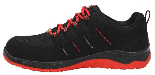 Elten Gmbh - elten Sicherheitsschuh maddox black-red Low esd S3 Arbeitsschuh mit Stahlkappe, Größe: 48