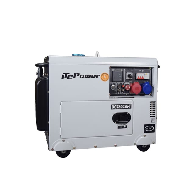 Diesel Stromaggregat Full Power 8 kva DG7800SE-T 230V/400V - Itc Power