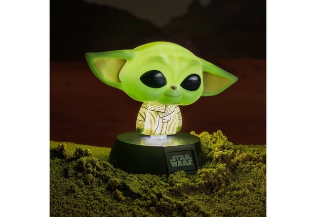 Lampe paladone Symbol der Mandalorianer Baby Yoda
