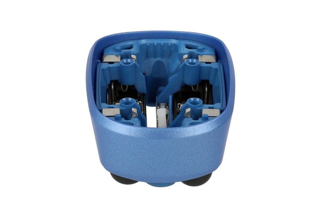 Rasierkopf kompatibel mit Braun CoolTec CT4S, CT5CC, CT6CC Typ 5676 Elektrorasierer - Scherkopfkassette, schwarz/blau - Vhbw