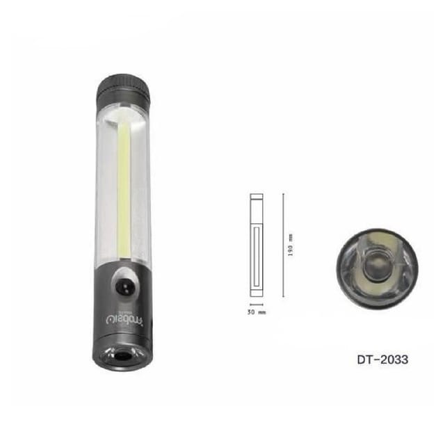 Trade Shop Traesio - Trade Shop - mini torcia led cob aus lavoro doppia emissione luce tascabile exursionen DT-2033 -