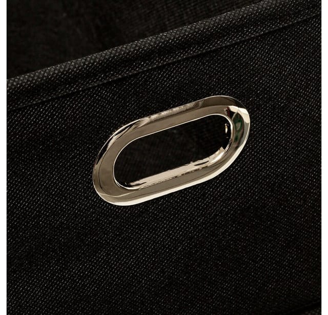 Stoffkorb 15x31cm mix n modul schwarz - 5five