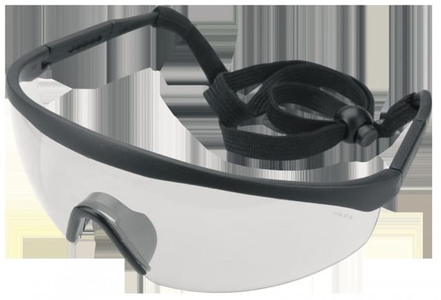 Schutzbrille EN166 mit Band Klasse 1