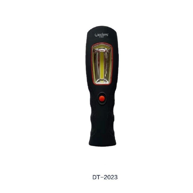 Trade Shop Traesio - Trade Shop - DT-2023 Hängende COB-LED-Lampen-Taschenlampe mit doppelter Lichtemission für Camping -