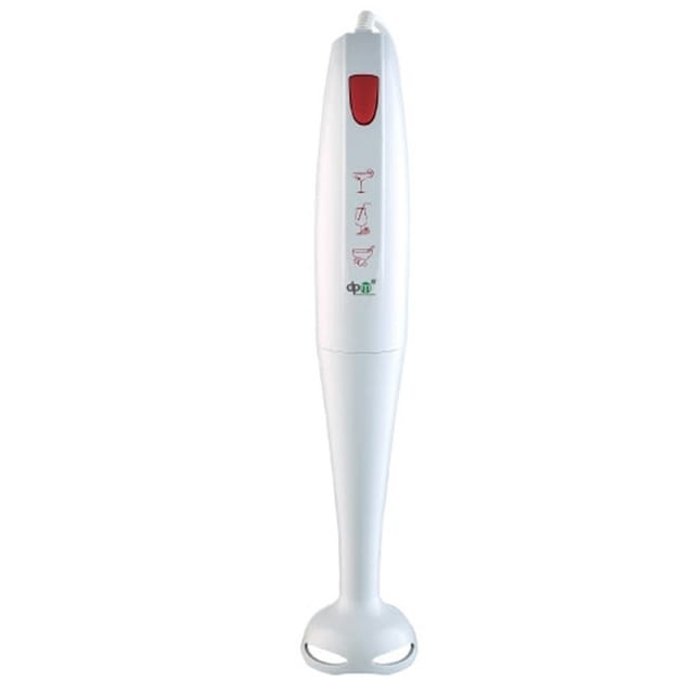 Trade Shop Traesio - Trade Shop - MP400 300W Stabmixer Edelstahlklinge Zerkleinerer 0,75 Glas 1 Geschwindigkeit -