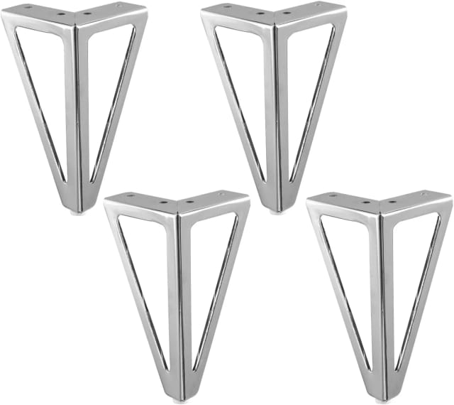 4 Stück Ersatz Metall Möbelbeine 15cm Schwarz DIY Tischbeine Schrank Füße Stuhl Betten Schrank Sofas Andere