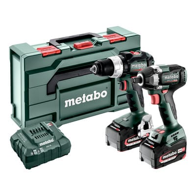 Metabo - Akku Combo Set 2.9.3 18V, bs 18 lt bl + ssw 18 lt 300 bl x 145 l