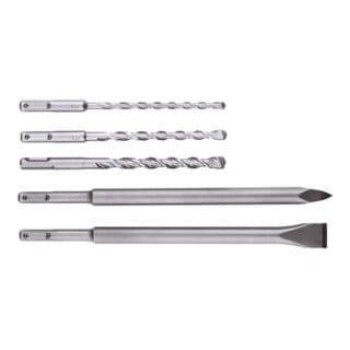 Metabo - Bohrer und Meißel Set sp 5 tlg. sds plus 6 / 8 / 10 mm ( 630465000 )