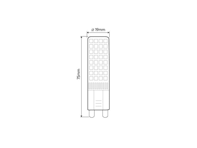 Led Line - G9 led 6er Pack Leuchtmittel 12W Neutralweiß 1160 Lumen Stiftsockel Energiesparlampe Glühbirne Glühlampe sparsame Birne
