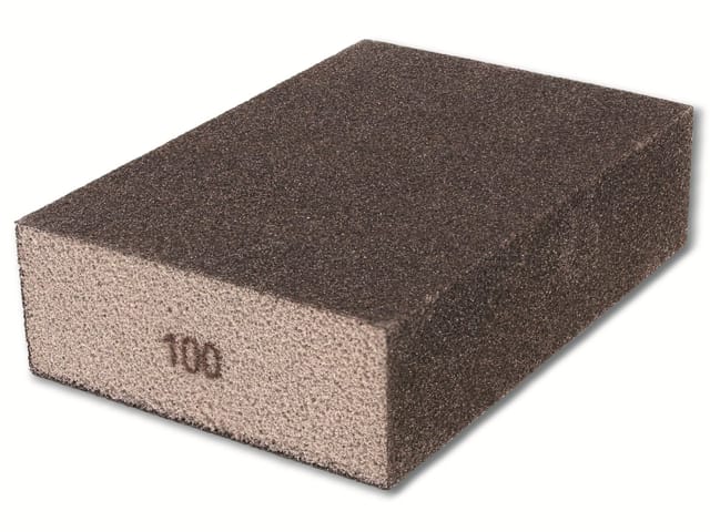 Quadrios - Schleifschwamm 2202T004, Körnung: 100, Schleifbild: ca. P220