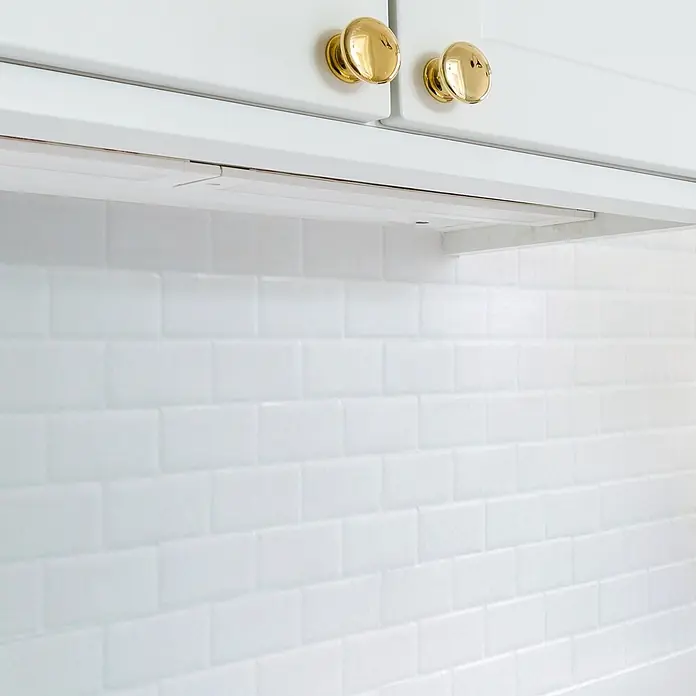 Smart Tiles Selbstklebemosaik Subway (27,81 x 24,64 cm, White, Glänzend)