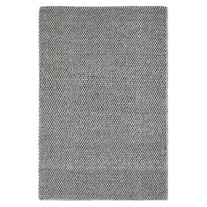 Kayoom Wollteppich Attic 590 (Silber, 170 x 120 cm, 50 % Wolle, 50 % Viskose)