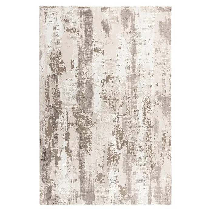 Kayoom Kurzflorteppich Peones 134 (Taupe, 170 x 120 cm, 100 % Polyester)