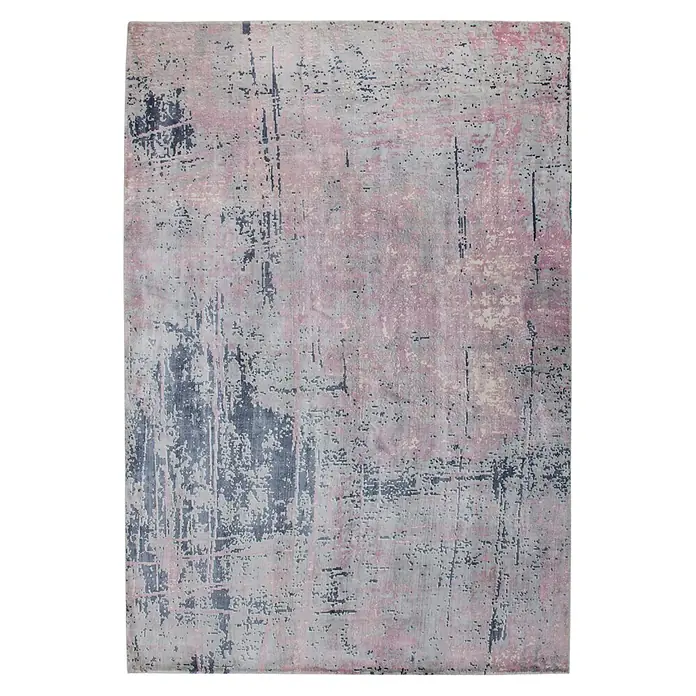 Kayoom Kurzflorteppich Ocean 400 (Rosa/Blau, 240 x 170 cm, 100 % Viskose)