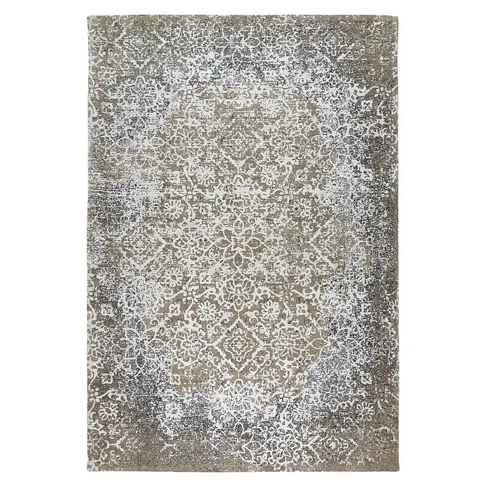 Kayoom Flachgewebeteppich River 160 (Olivgrün/Multi, 170 x 120 cm, 100 % Baumwolle)