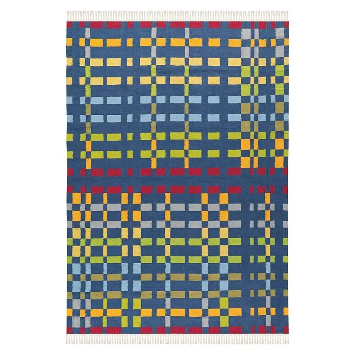 Kayoom Fransenteppich Craft 8004 (Multi, 240 x 170 cm, 100 % Wolle)