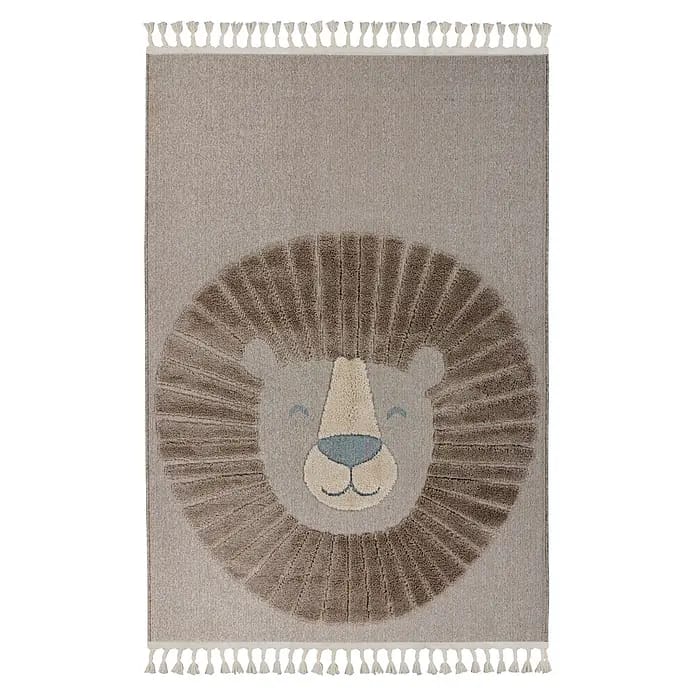 Kayoom Kinderteppich Modena 424 (Grau, 230 x 160 cm, 100 % Polypropylen)