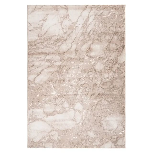 Kayoom Kurzflorteppich Mineral 425 (Beige, 300 x 80 cm, 70 % Polypropylen, 30 % Polyester)