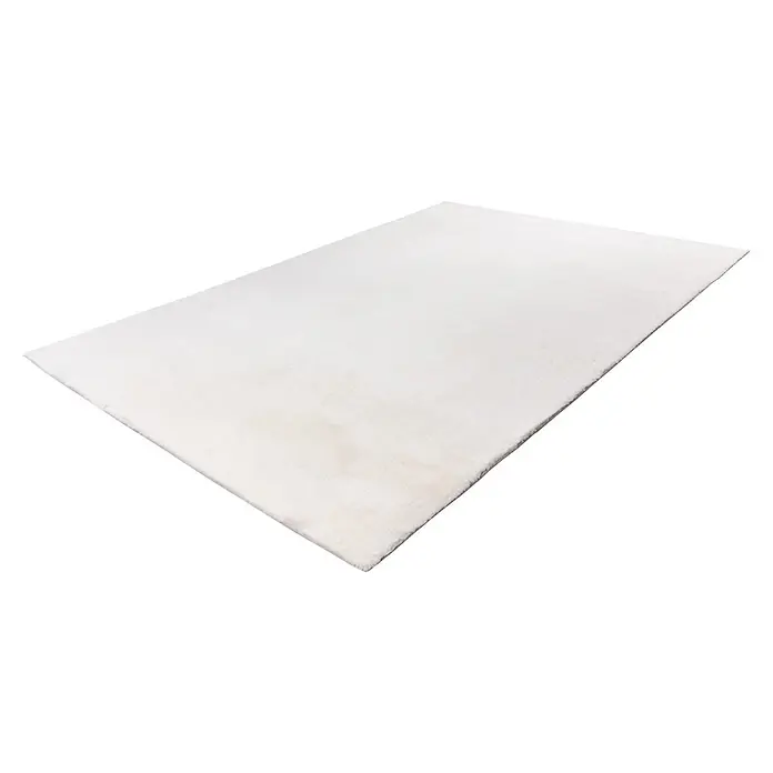 Kayoom Fellteppich Cross 425 (Weiß, 170 x 120 cm, 100 % Polyester)