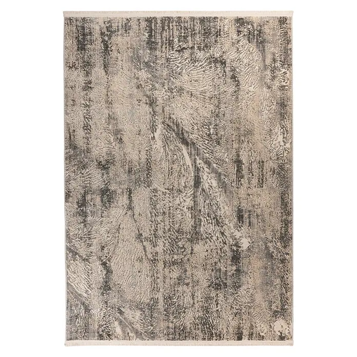 Kayoom Kurzflorteppich Adela 525 (Grau, 170 x 120 cm, 100 % Polypropylen)