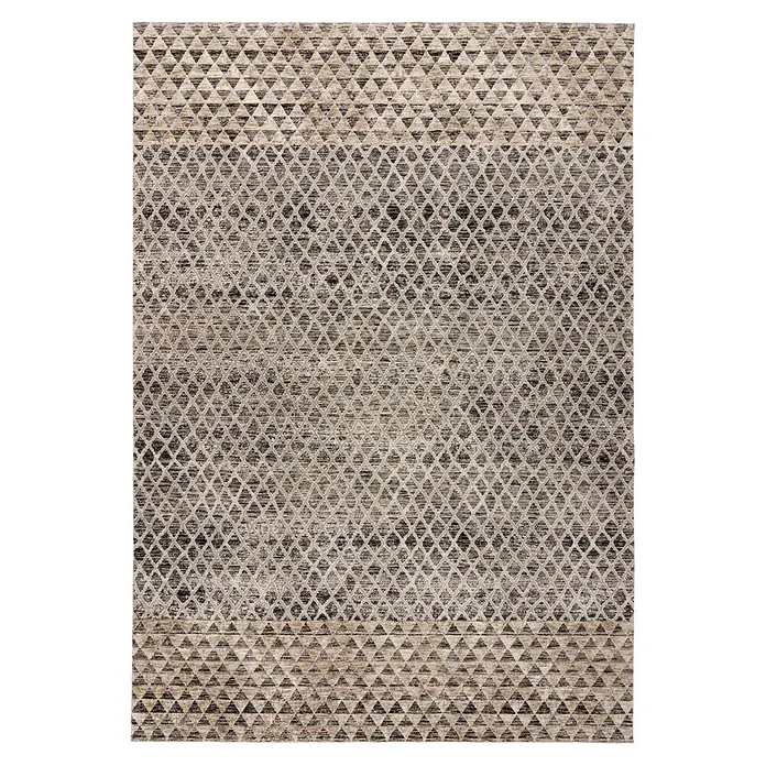 Kayoom Kurzflorteppich Amora 261 (Grau, 300 x 240 cm, 100 % Polyester)