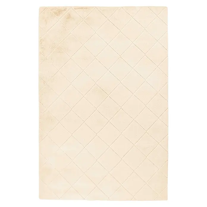 Kayoom Hochflorteppich Imala 125 (Creme, 290 x 200 cm, 100 % Polyester)