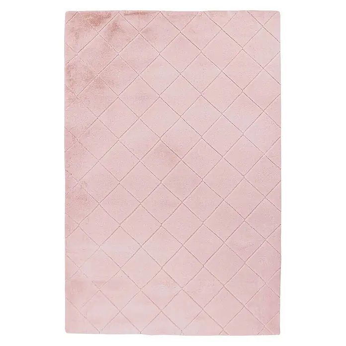 Kayoom Hochflorteppich Imala 125 (Rosa, 230 x 160 cm, 100 % Polyester)