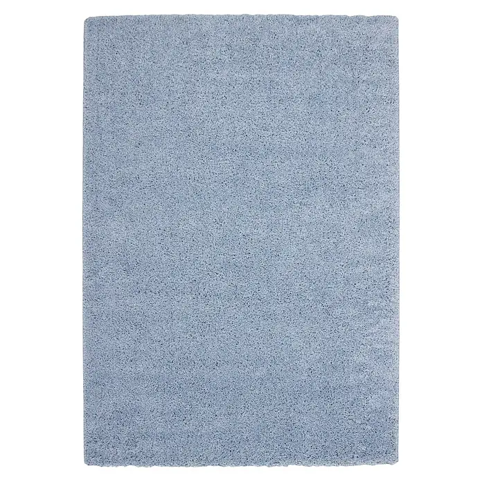 Kayoom Hochflorteppich Comfy 125 (Hellblau, 320 x 230 cm, 100 % Polypropylen)