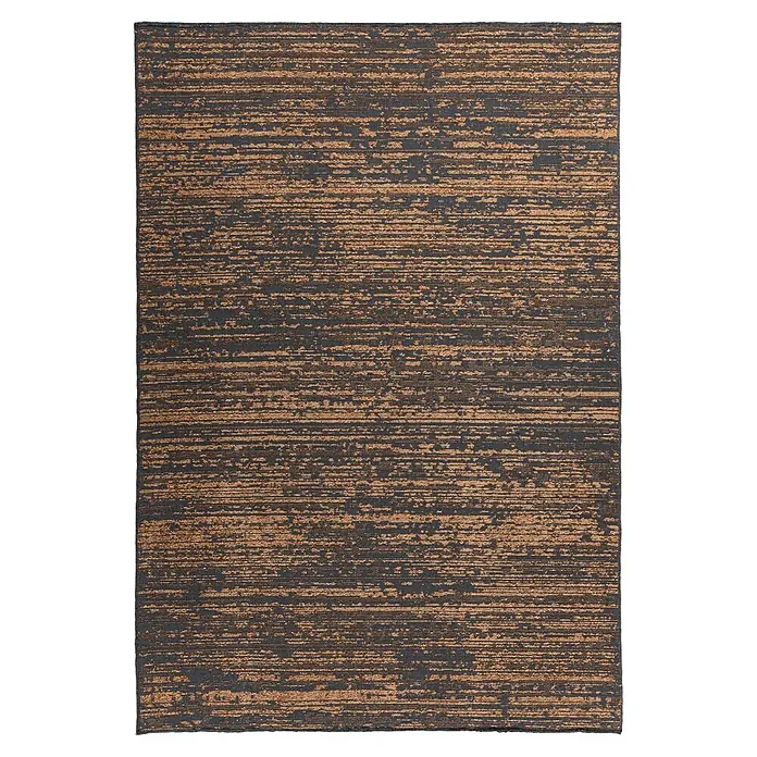 Kayoom Flachgewebeteppich Kalea 125 (Gelb, 170 x 120 cm, 100 % Polyester)