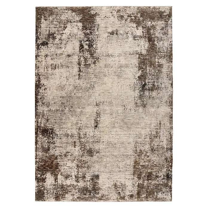 Kayoom Kurzflorteppich Amora 262 (Taupe, 170 x 120 cm, 100 % Polyester)
