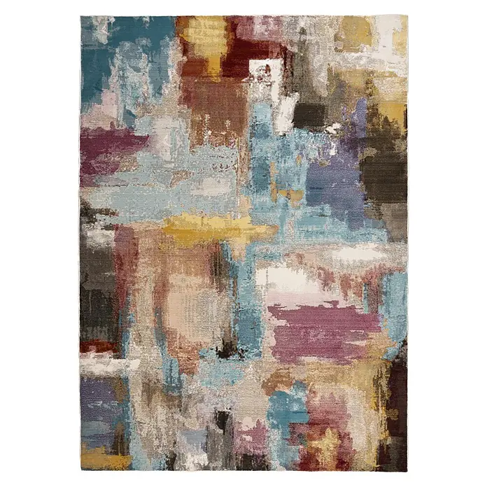 Kayoom Kurzflorteppich Blazing Star 825 (Multi, 150 x 80 cm, 100 % Polypropylen)