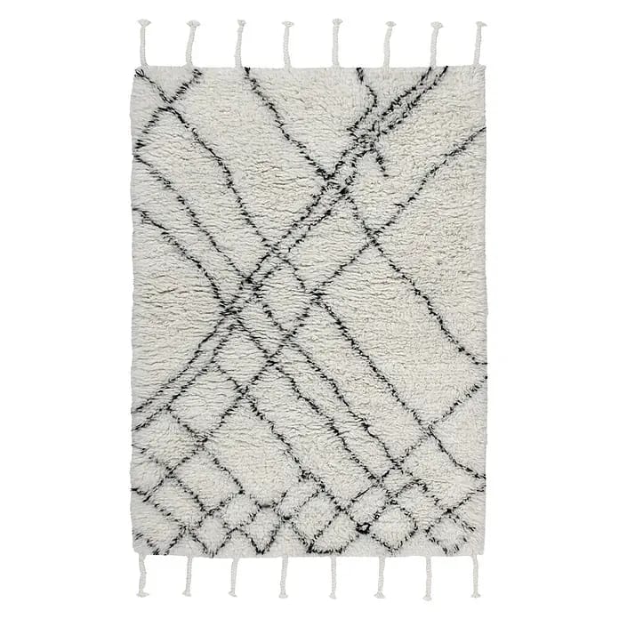 Kayoom Wollteppich Casablanca 130 (Natur/Elfenbein, 290 x 200 cm, 100 % Wolle)