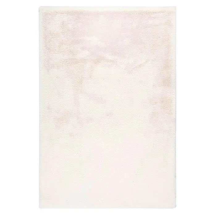 Kayoom Fellteppich Boundless 225 (Weiß, 150 x 80 cm, 90 % Polyester, 10 % Baumwolle)